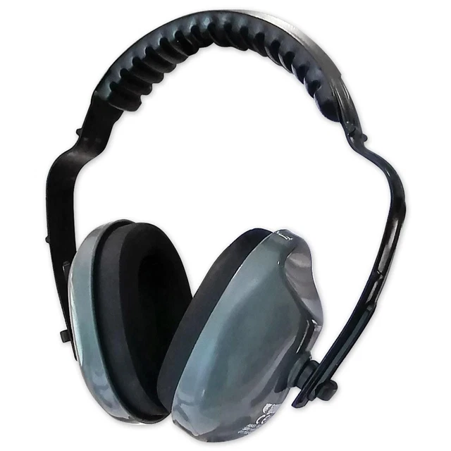 SAFEYEAR Casque Anti Bruit Adulte, Noir Protection Auditive 33db