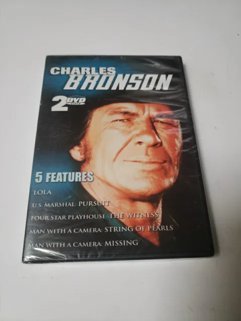 Charles Bronson (DVD, 2005, 2-Disc Set) Brand New FAST SHIPPING