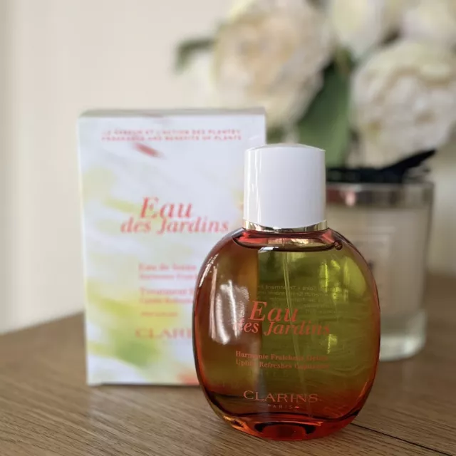 Clarins eau des online jardins spray