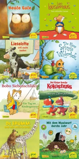 Pixi-8er-Set 297: Pixis liebste Kinderbuch-Helden (8x1 Exemplar) diverse Box