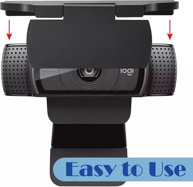 Cache Webcam Pour Logitech C920/C920S/ C920X/ C922X/ C930E/ C922/ C920 HD Pro We 3