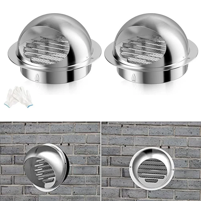 Copertura Di Sfiato 75 Mm In Acciaio Inox 316 Per Barche E Yacht – Ventola Di Aspirazione Marina Per Cabina E Motore