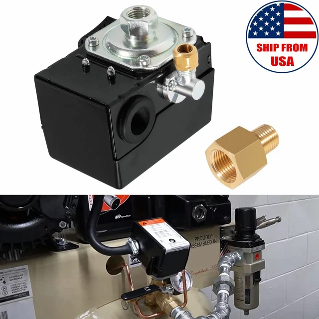 For Ingersoll Rand 23474661-C Pressure Switch 95-125 Psi Air Compressor