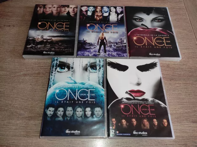 * INTÉGRALE DVD SAISON 1 à 5 ONCE UPON A TIME VERSION FRANÇAISE