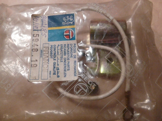 Tête Et Rotor D'allumeur Paris-Rhône Pour Peugeot 104, Citroën Visa Super R14 - Référence P126, Pièce Neuve Ancien Stock