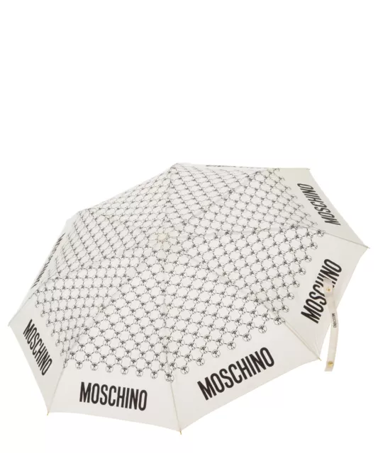 Moschino parapluie femme openclose 8936OPENCLOSEI Cream Bianco