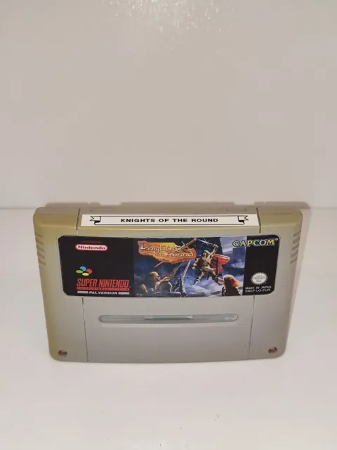 Jeu Knights of the Round Nintendo Super NES Nintendo Pal FR - CAPCOM