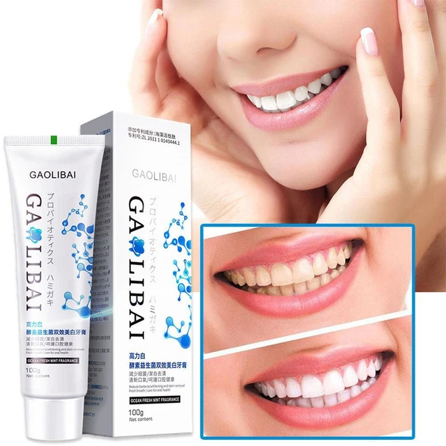 Vg Toothpaste PROBIOTIC WHITENING TOOTHPASTE Repair and Protect Probiotic 100ml £4.69 ...