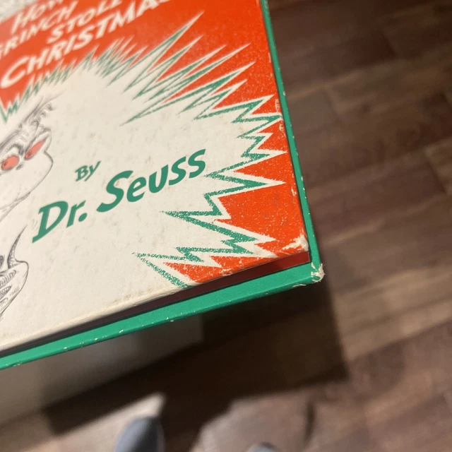FIRST EDITION 1957 Dr Seuss How The Grinch Stole Christmas Rare Vintage ...