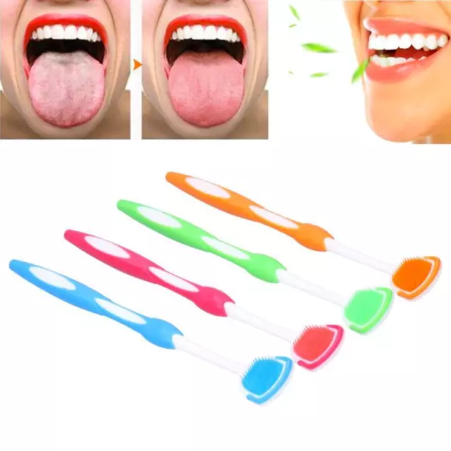 Orabrush Tongue Scraper - Fight Bad Breath - 4 Pack