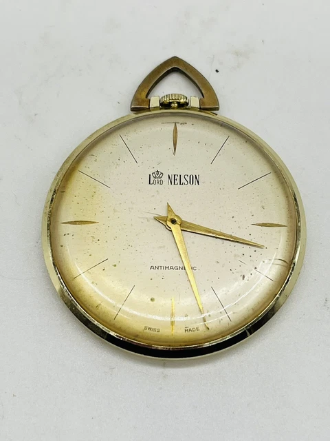 OROLOGIO DA TASCHINO VINTAGE MILITARE PRIMA GUERRA MONDIALE Svizzero