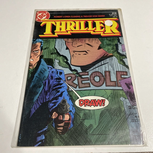 DC Comics Thriller #6 May 1984 Vintage VTG USA Comic Dc Comics