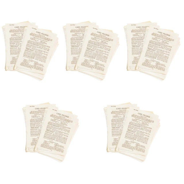 10 Sets DIY Retro Vintage Papier Für Tagebuch Handbuch Journal Handwerk