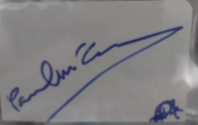 Paul McCartney signed JSA LOA/sticker-Certified Authentic-X35736