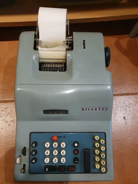 Calculadora Máquina De Calcular Olivetti Divisuma