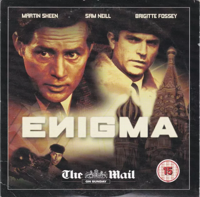 ENIGMA ( THE MAIL ON SUNDAY Newspaper DVD ) Martin Sheen , Sam Neill