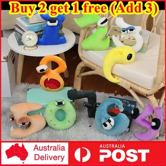 ADORABLE ALPHABET LORE Letter A Plush Dolls Baby Educational Toys $11.53 -  PicClick AU