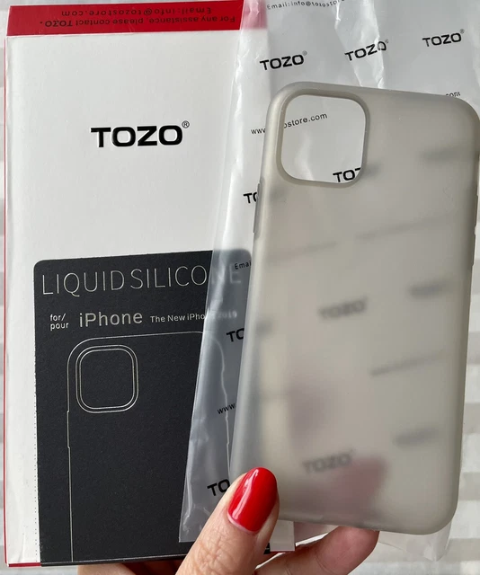 iPhone 11 Pro Max 6.5 Inch 2019 Case Liquid Silicone Ultra Thin Protective Cover
