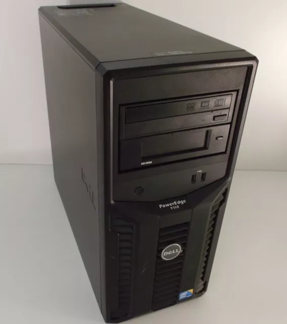 Dell PowerEdge T110 Tower Server Intel Xeon Quad Core X3470 2.93 GHz