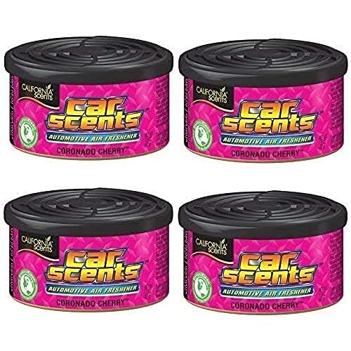 California Scents CCS-446TR Concord Cerise Désodorisant Ensemble de 4