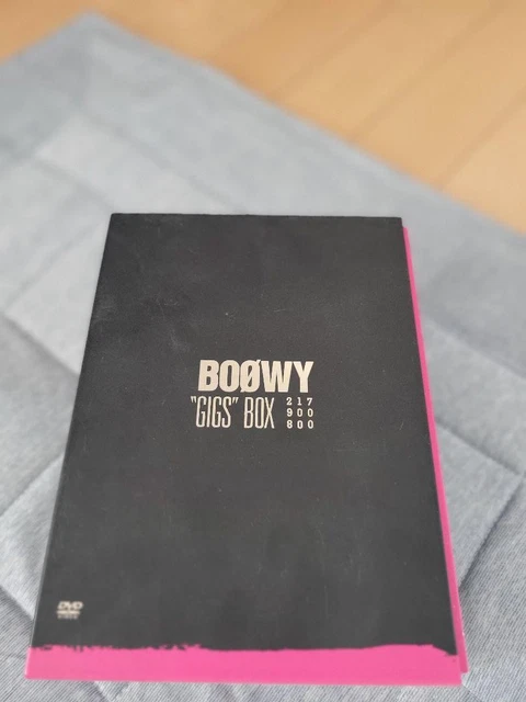 BOOWY　GIGSBOX BOOWY GIGS BOX Model Number BO WY GIGS BOX EMI £219.06