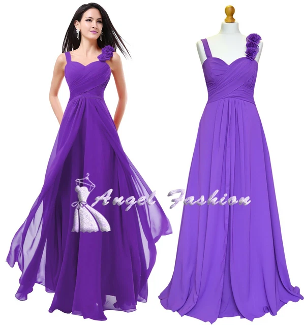 Cadbury Purple Bridesmaid Dress FOR SALE! - PicClick UK