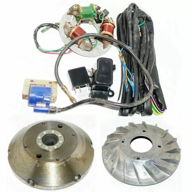 Vespa Stator Mit Schwungrad Umwandlung Set 6V Zu 12V Vbb Vba Vna Sehr Sprint @