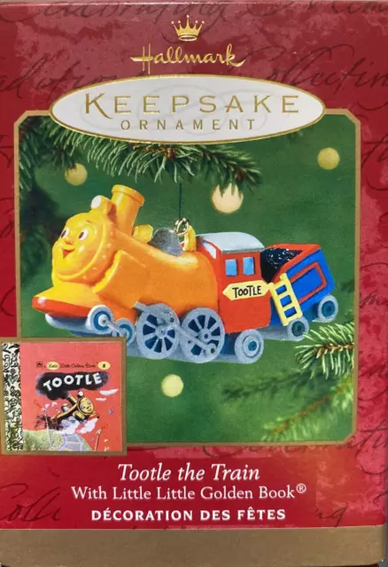 VTG HALLMARK 2001Keepsake "Tootle The Train"(With little golden book)