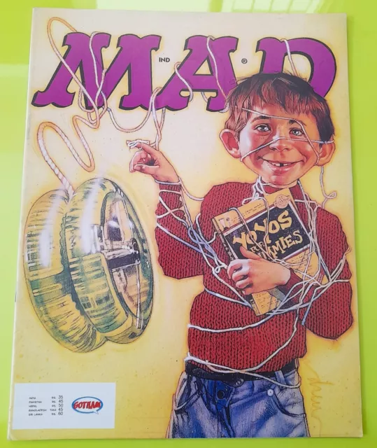 #6 Mad Magazine INDIA Edition June 99 Not Previously owned Alfred E Neuman Rare