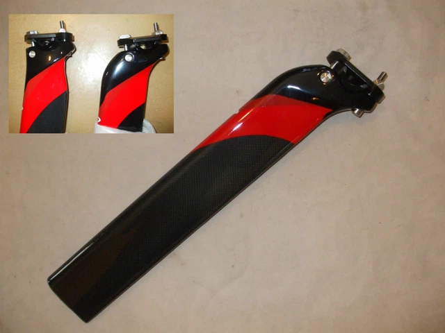 Tige De Selle Pinarello Carbone 250mm X 30,9 – Fabriquée En Italie