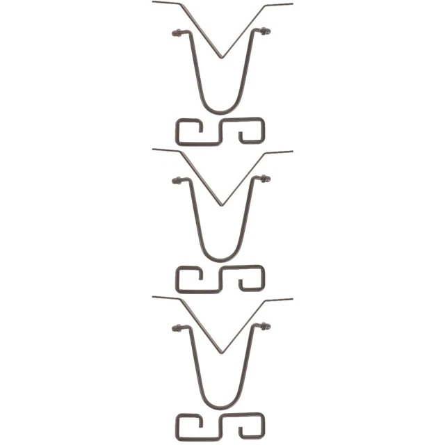 3 set grondaie catena pioggia esterna ganci metallo catena pioggia ganci catena pioggia