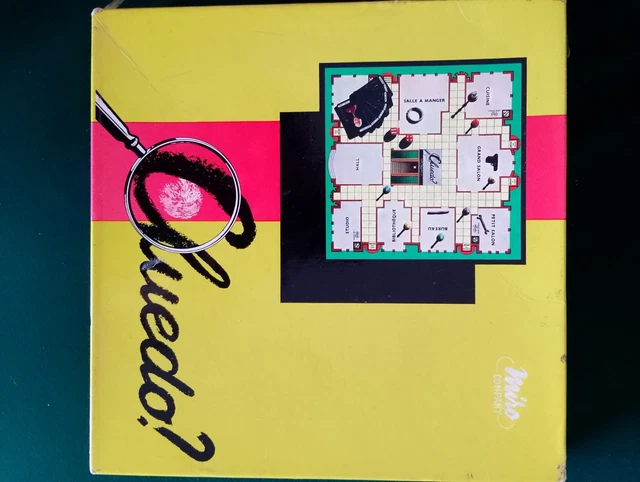 Cluedo Ancien Miro Company 1951 ? - Jeu De Société Première édition Rare