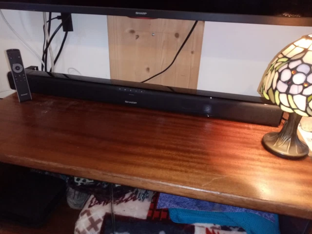 SHARP HT-SB110 2.0 Slim Soundbar With HDMI ARC / CEC And 90W Total Power, Bluetooth, 80 Cm, Black - View #2