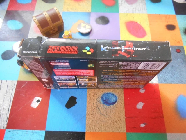-- _ bOite  viDe  _  KILLER  INSTINCT  ~ FAH ~ NINTENDO 1995  ** - 2