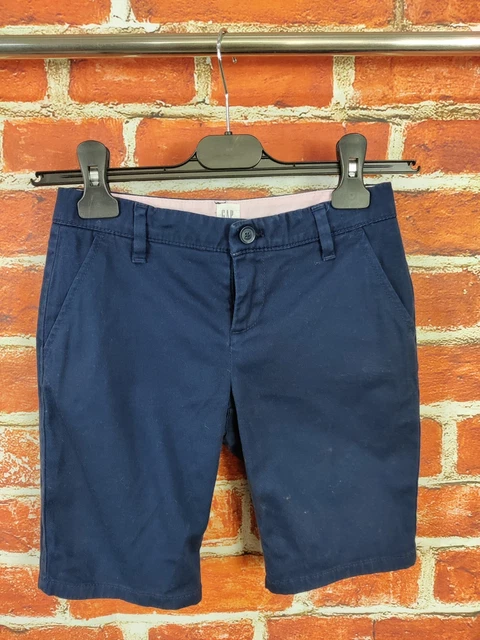 Pacchetto Pantaloncini Chino Ragazze Età 7-8 Anni Gap Blu Navy Set Gemelli Estivi Bambini 128Cm 2