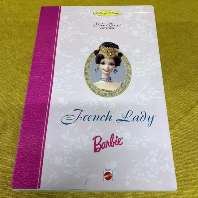 1996 French Lady Barbie Doll - The Great Eras Collection Mattel #16707 NRFB New