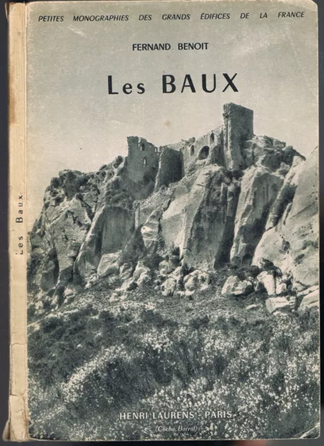 Les BAUX de Fernand BENOIT Gravures Hôpital Hôtel Manville & des Porcelets 1953?