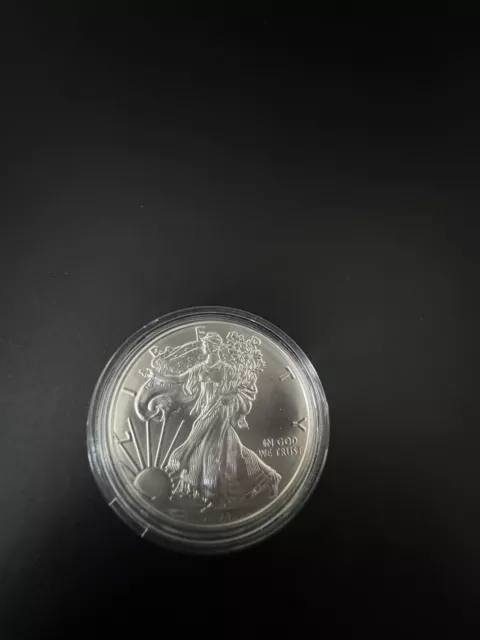 United States Of America Eagle 1oz Silver Coin 2021 ( Encapsulated)
