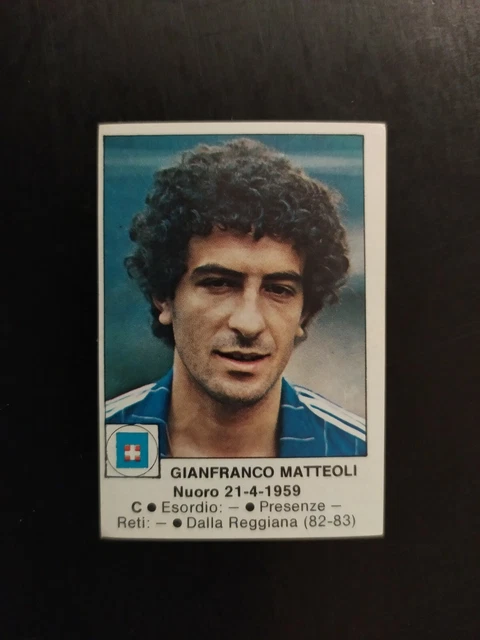Figurine Michel Platini Juventus #124 - Calciatori 1984/85 - EDIS - Ultra Rare