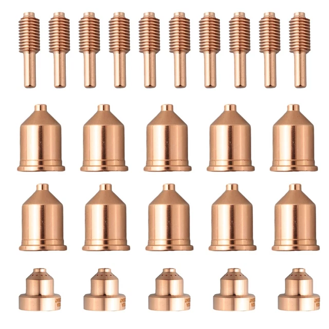 13 Pezzi Kit Ugelli E Punte Di Contatto Per Saldatrice MIG MB15 – Accessori In Rame E Ottone Compatibili Con Torcia 15AK