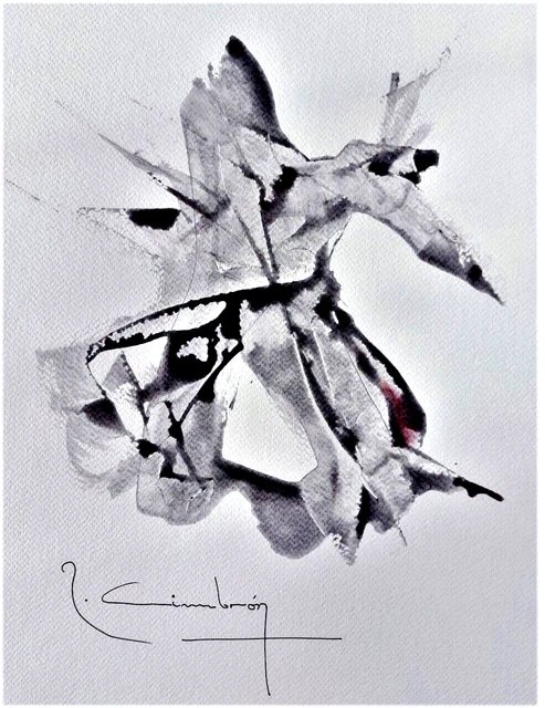 Abstracto de Robledo Cimbrón Titulo:" Relax Composition 015 "