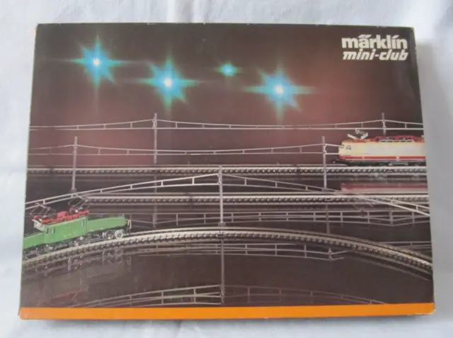 Marklin Z Gauge Overhead Catenary System. 8199.  O/T1+T2+T3.  New.