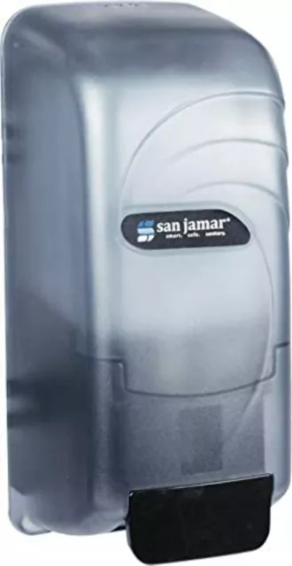 San Jamar S890TBL Oceans Soap Dispenser, 4-1/2" Width, 10-1/2" Height, 4-3/8" De