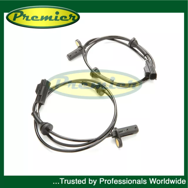 Premier 2x Front ABS Wheel Speed Sensors For Volvo C70 S70 V70 Wire Lead