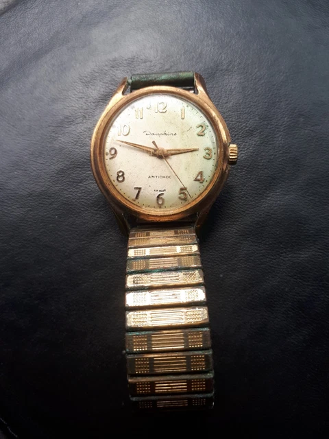 LIP Dauphine Rallye Montre Vintage Mécanique Plaqué Or R558 - 1960 – L'Heure Des Montres