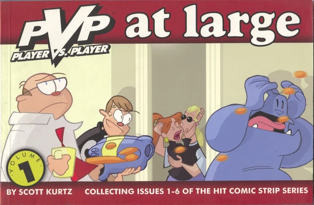 PVP Player vs. Player At Large 1 TPB Image 2006 VF NM 2nd Printing 1-6 Kurtz