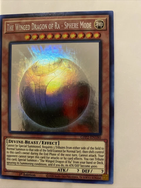 YU-GI-OH! TCG THE Winged Dragon of Ra - Sphere Mode Ghost (very Nice ...