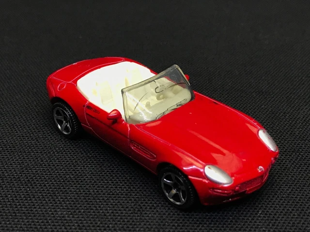 Miniature Matchbox BMW Z8 Noire 1/64 - Édition 50e Anniversaire 2002 - Modèle Vintage #9/75