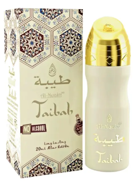 Al-Nuaim Taibah Long Lasting Attar  Roll-On 20Ml Fragrance  Floral Attar Perfume