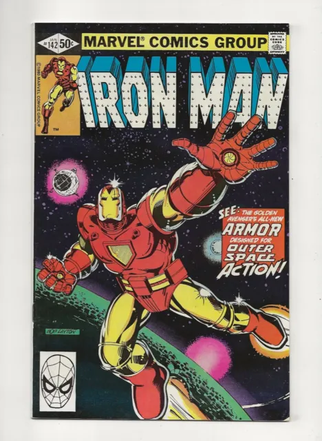 The Invincible Iron Man #142 (1981) High Grade VF 8.0